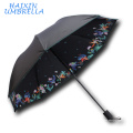 Tous les types de fleur styles Top vente promotionnel usine pas cher impression personnalisée petit parapluie UV protection parapluies en gros